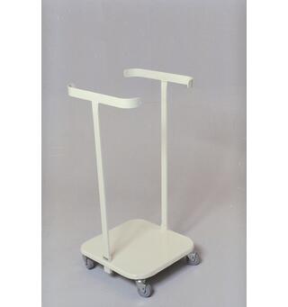 Avfallsstativ f/sekk 100-125l m/4 hjul Sekkstativ